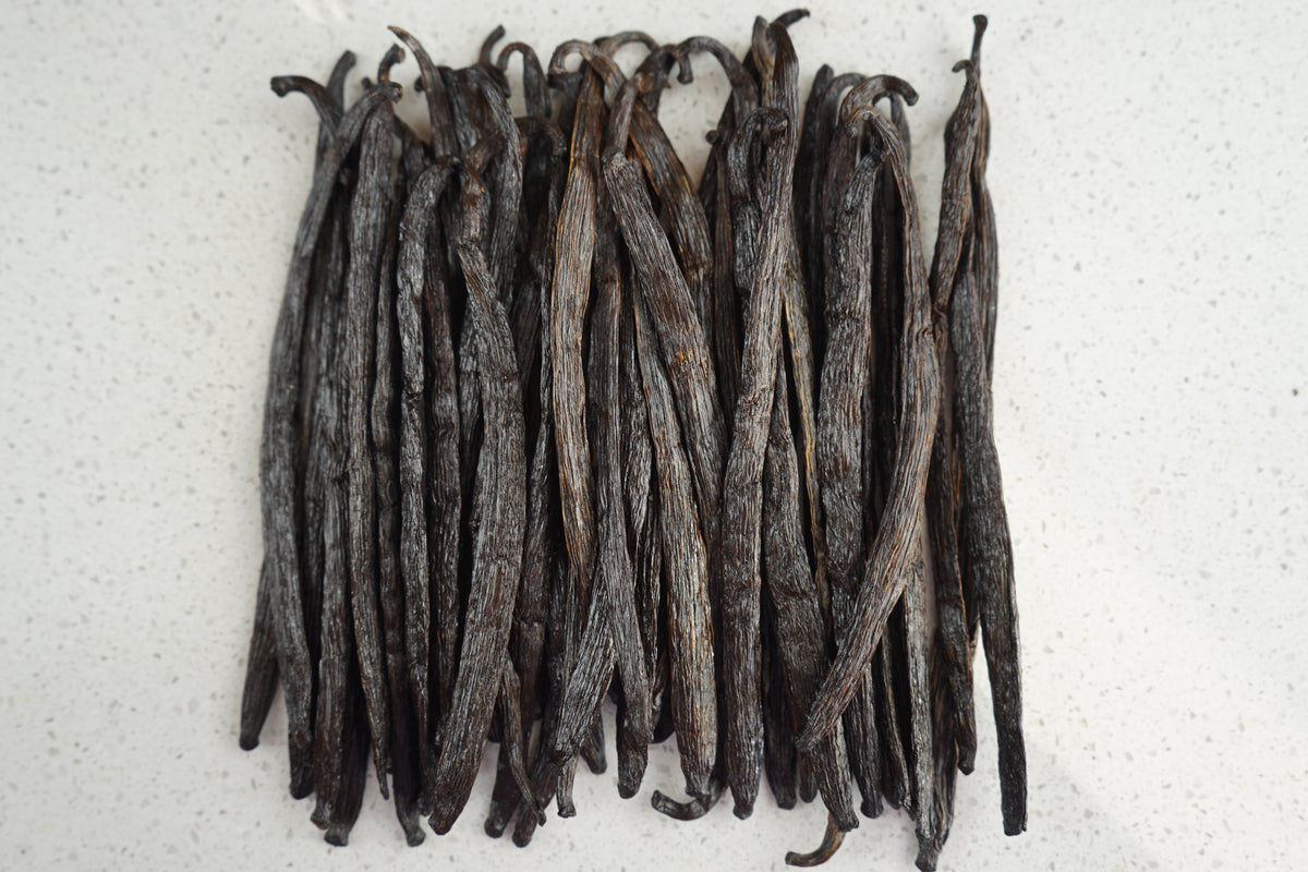 Vanilla Beans – Grade B Extract Quality | Harvest July 2026